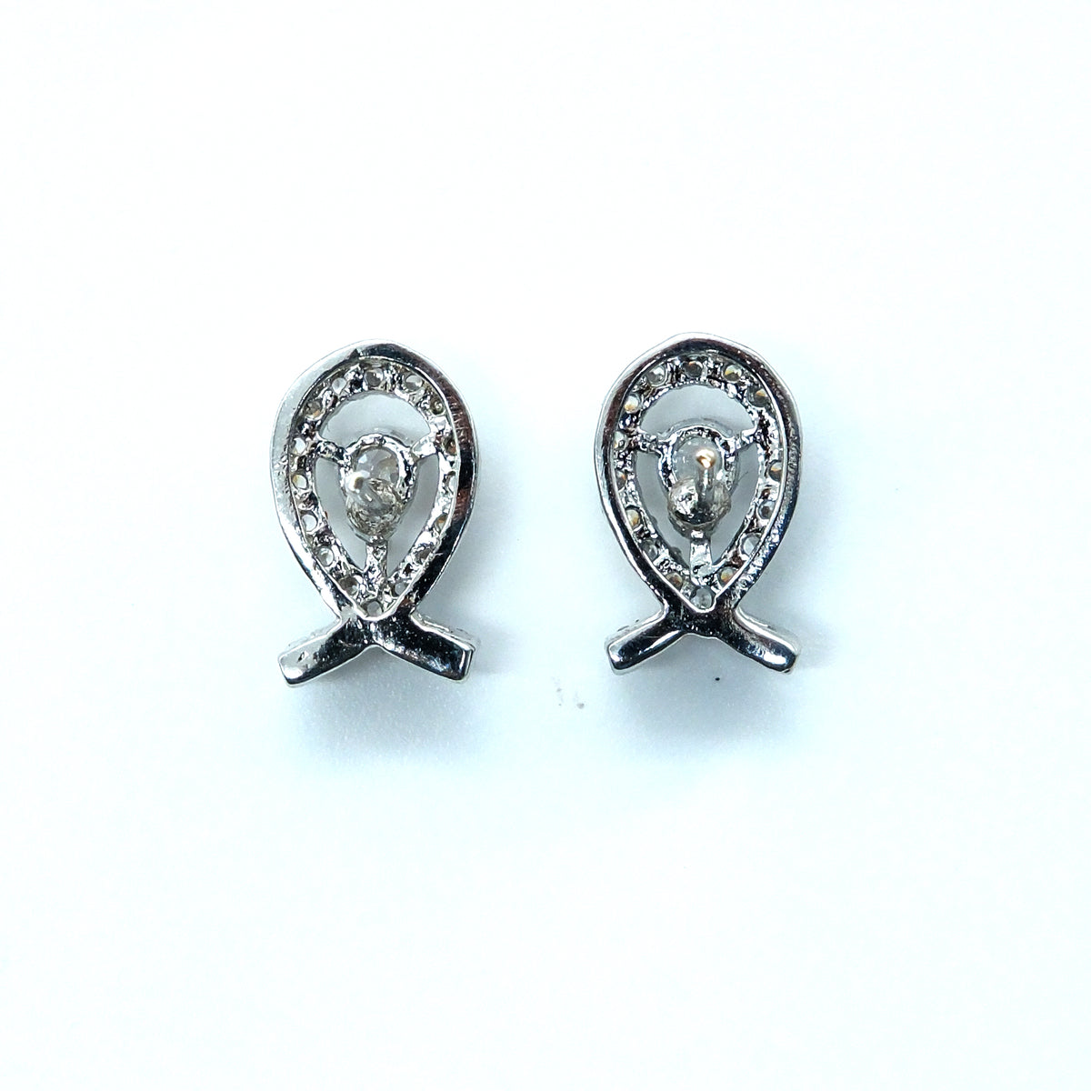 Infinity American Diamond Earrings
