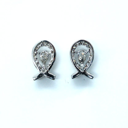 Infinity American Diamond Earrings