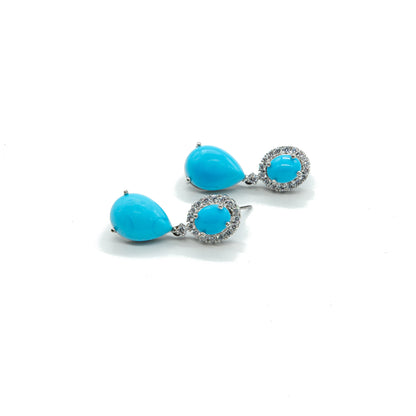 Turquoise Drop Earrings