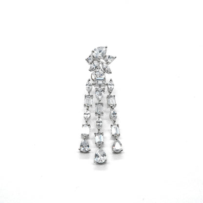 American Diamond Drop Earrings
