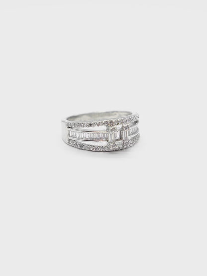 Baguette Statement Ring